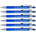 thumbnail image 1 of Customized Pens with Stylus - The Prestige Metal Pen - Custom Printed Name Pens with Black Ink Personalized & Imprinted with Logo or Message -Great Gift Ideas- FREE PERSONALIZATION - 6 pack, 1 of 7