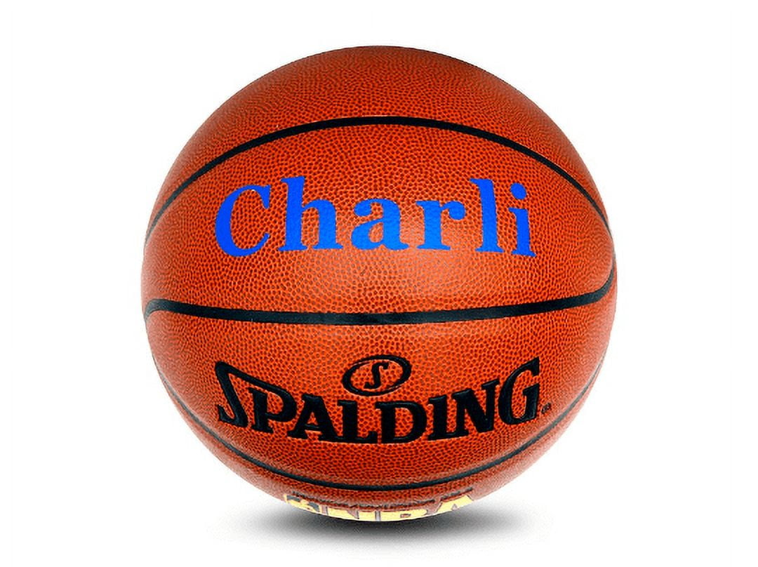 Customized Personalized Spalding Cross Court Basketball