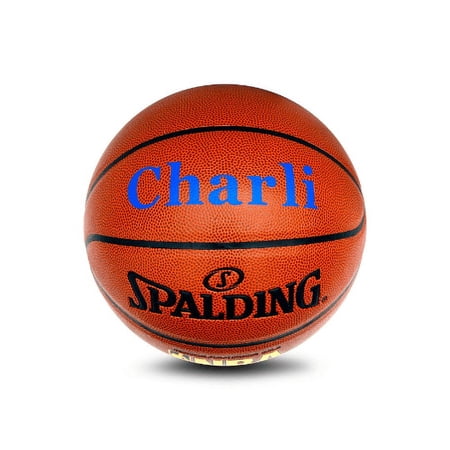 Customized Personalized Spalding Cross Court Basketball