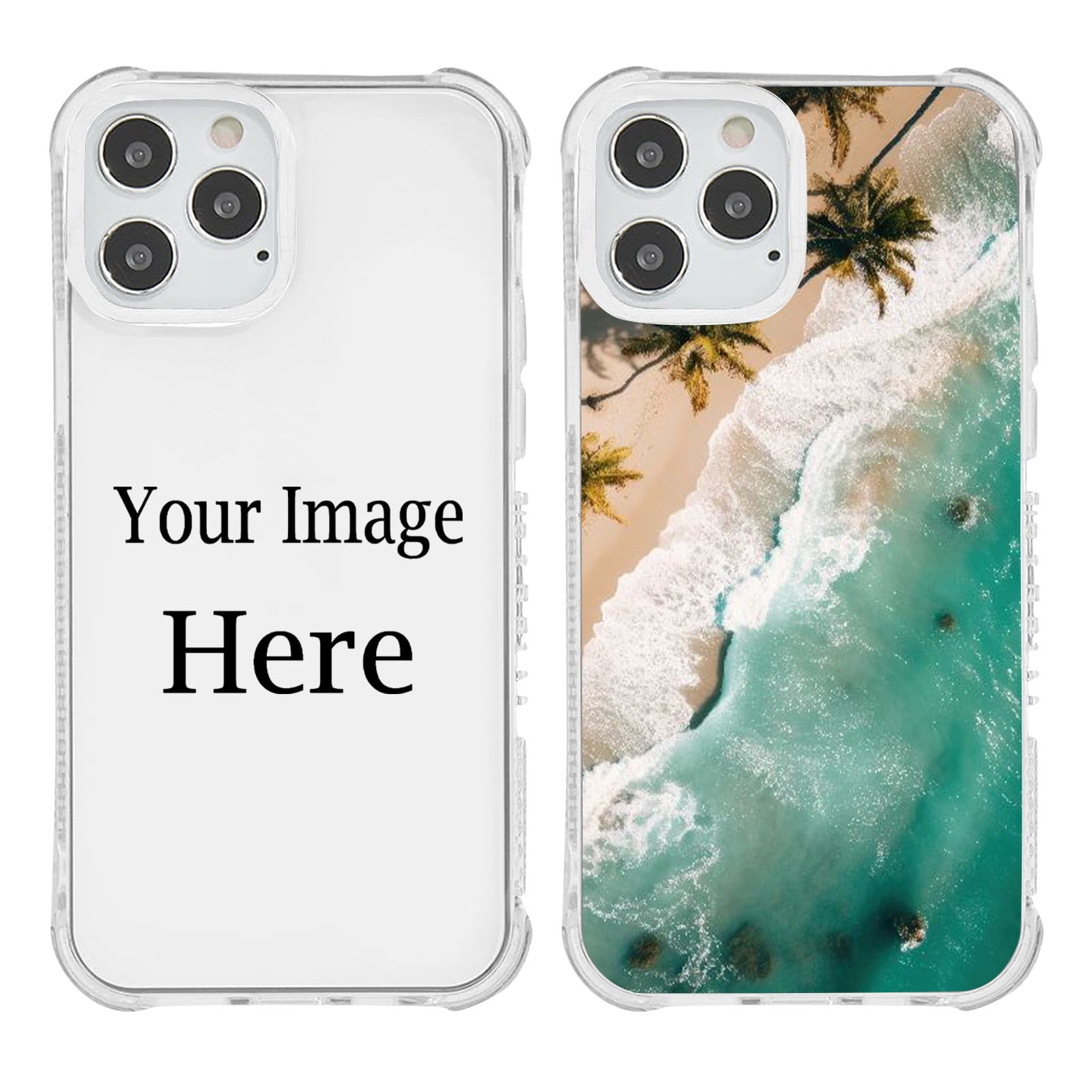 Picture Collage Iphone Case With Your Own Picture Collage