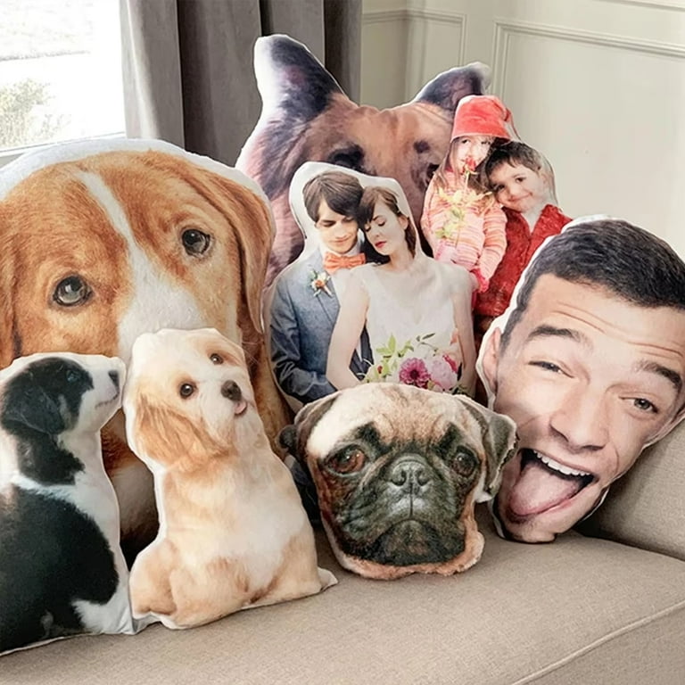 Customized Photo Pillow Personalized Pillows Shaped to Your Loved Ones or Pets Walmart