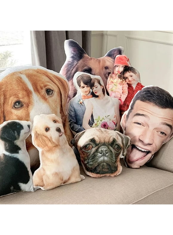 Customized Photo Pillow: Personalized Pillows Shaped to Your Loved Ones or Pets