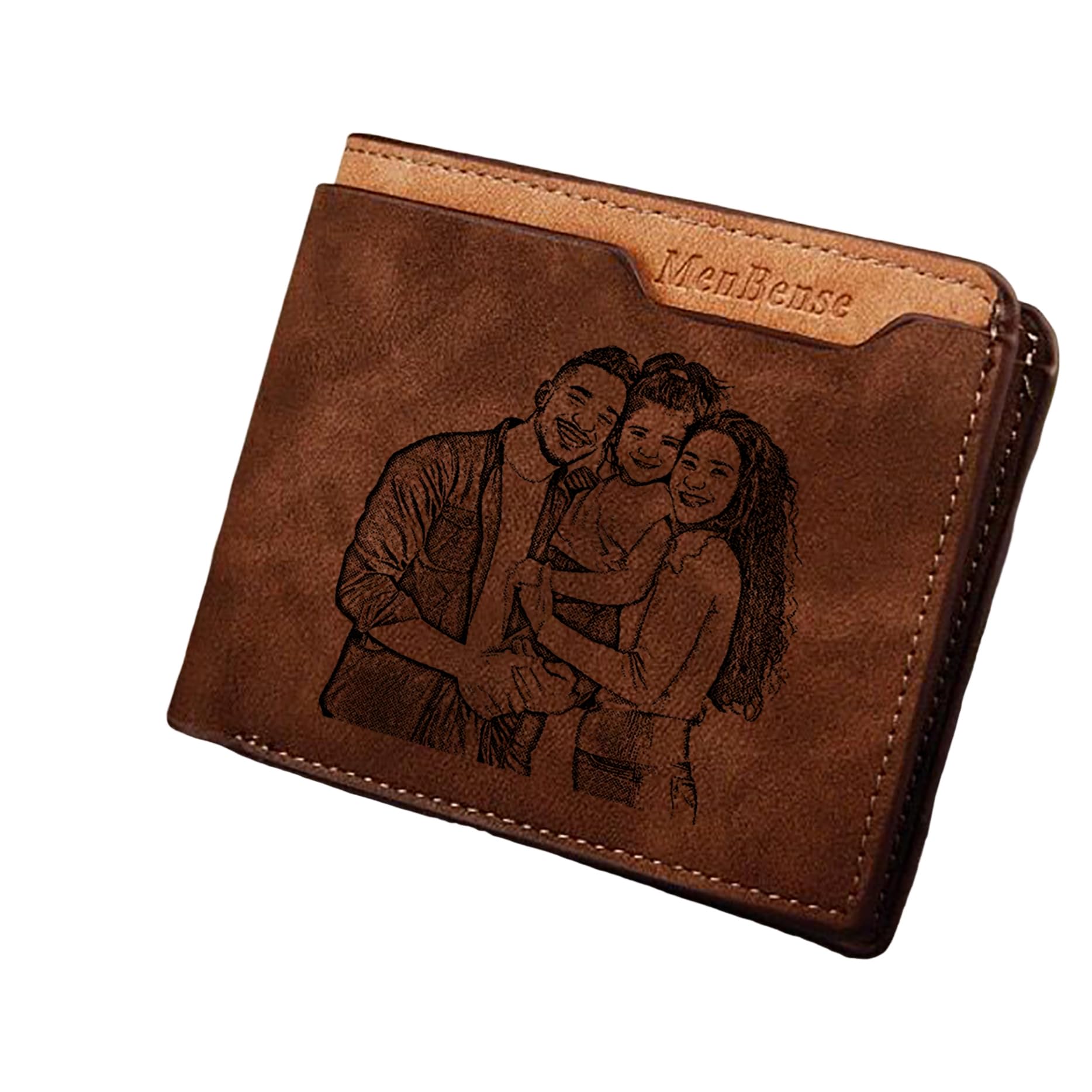 Customized Photo Wallet with Name Personalized Wallets for Men with ...