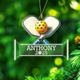 thumbnail image 1 of Customized Pickleball Ornament Christmas 2025, Personalized Year & Name Gift for Men Women Pickleball Team Coach, Player, 1 of 5