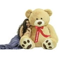 thumbnail image 1 of Customized Ribbon around Neck of Big Plush® Giant 6 Foot Teddy Bear Soft wears Neck Ribbon that You Design, 1 of 1