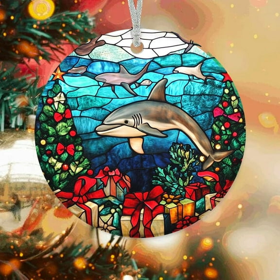 Customized Shark Christmas Ornaments, Shark for Christmas Tree, Shark Christmas Dcor, Ornament 2025 3xITcx
