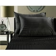 thumbnail image 1 of Customized Sheet Set For RV Camper King Size (72x80) Stripe Black easy to fit in RV-mattress - 600 Thread Count 100% Cotton By The Great American Store, 1 of 3