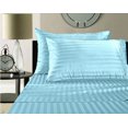 thumbnail image 1 of Customized Sheet Set For RV Camper Size (42x80) Stripe Light Blue easy to fit in RV-mattress - 600 Thread Count 100% Cotton By The Great American Store, 1 of 3