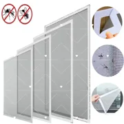Customized Size Anti Insect Mosquito Nets Self Adhesive anti-mosquito Tulle Invisible Against Mosquitoes Flies for Window Screen