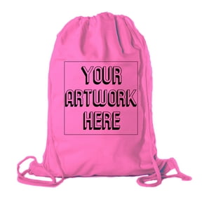 Customized Softball Team Backpacks, Personalized Sports Drawstring Cinch Sacks
