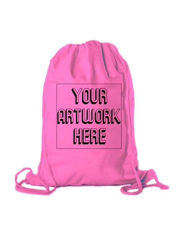 Customized Softball Team Backpacks, Personalized Sports Drawstring Cinch Sacks