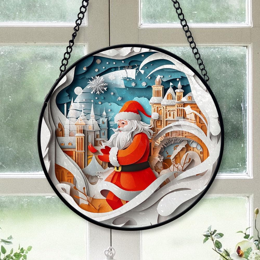 Customized Spinner Suncatcher Stained Glass, Spinner Gifts for Women ...