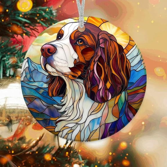 Customized Springer Spaniel Dog Christmas Ornaments, Springer Spaniel Dog for Christmas Tree, Springer Spaniel Dog Christmas Dcor, Ornament 2025 PMhN4R
