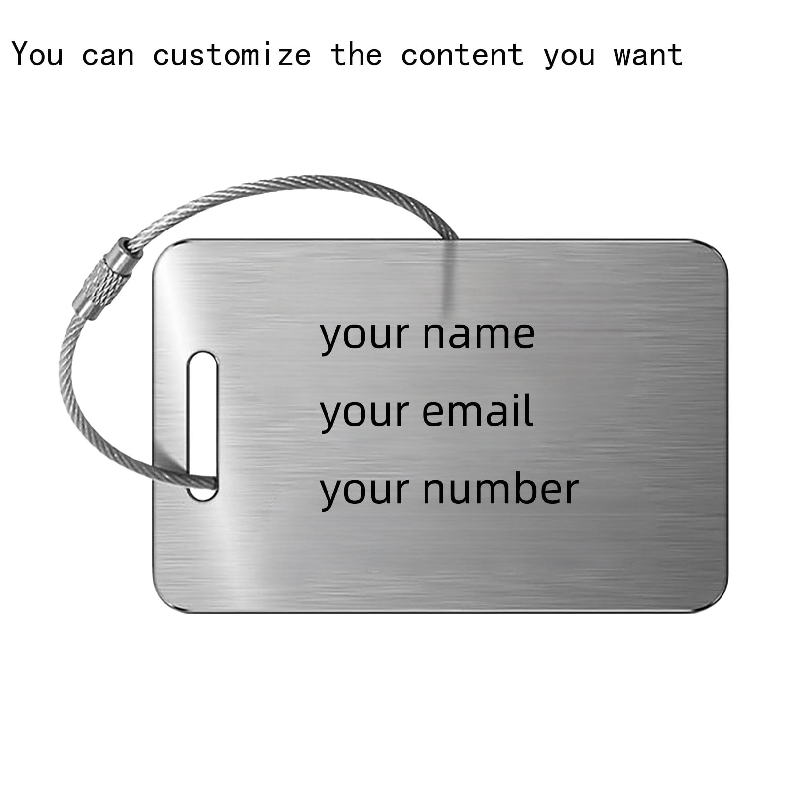 Customized Stainless Steel Luggage - Personalize Your Travel Bags with ...