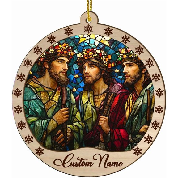 Customized Suncatcher Three Magi, Three Magi Ornament, Three Magi Decor, Three Magi for Trees - 2062TG20 phpnWd (Three Magi 8)