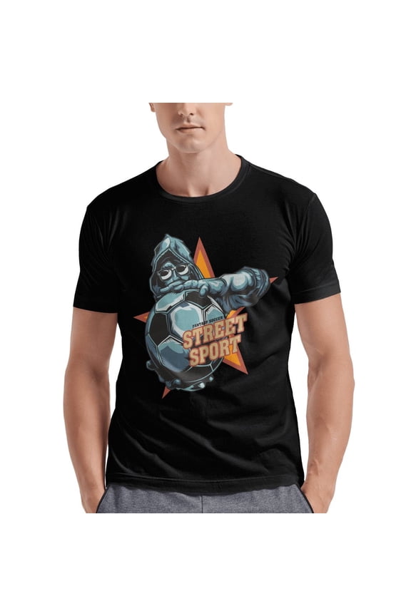 Customized T-Shirt for Middle-aged Men, AOLOA - Personalized Tee Shirt for Dog Lovers, Comfortable & Stylish Design, Perfect Gift Option for Pet Owners.(M)