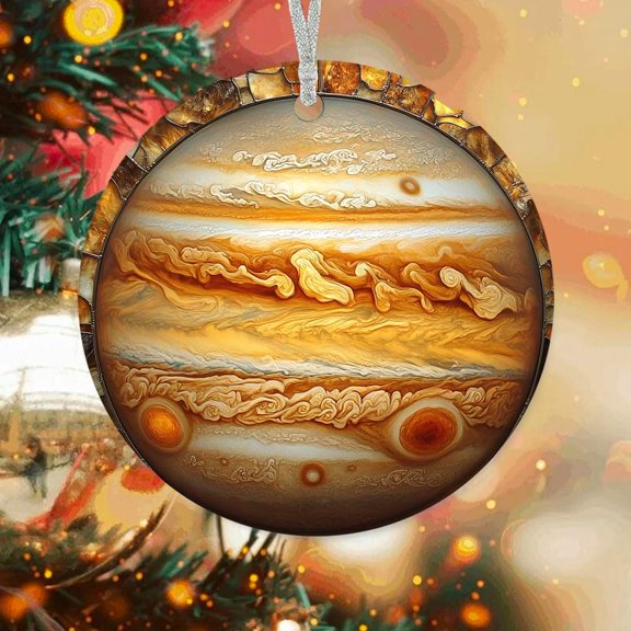 Customized Tree Ornaments Jupiter, Jupiter Ornament, Jupiter Decor, Jupiter for Trees stU5d6 (Jupiter 1)
