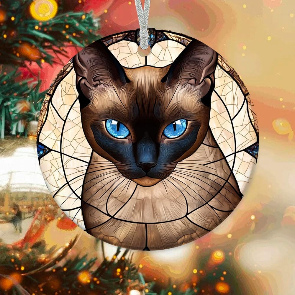 Siamese Cat Ornament