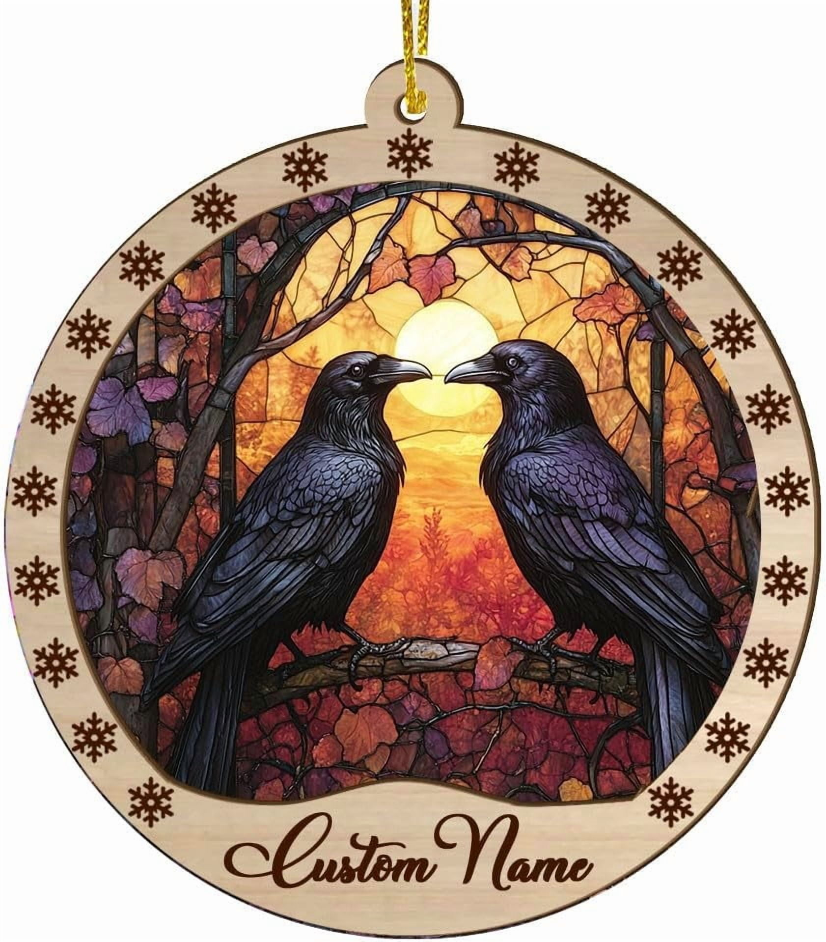 Customized Tree Suncatcher Bird Bird Ornament Bird Decorations Bird Customized Tree Suncatcher Bird Bird Ornament Bird Decorations Bird