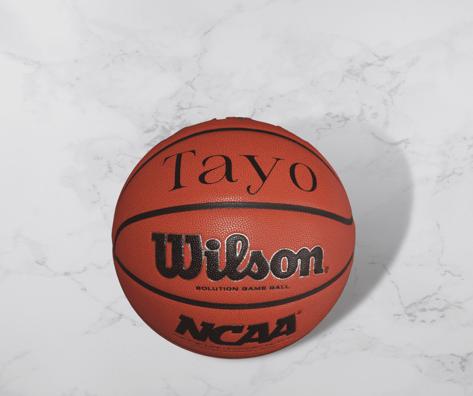 Customized Wilson Solution Basketball Gift