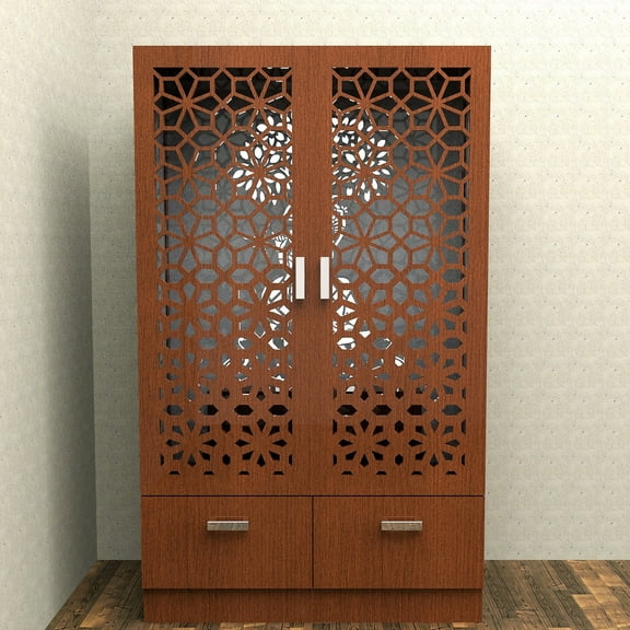 Customized Wooden Cabinet Desginer Mandir With LED / Mandir For Home & Office / Temple For Home / Pooja Ghar / Mandir With Lights /Storage