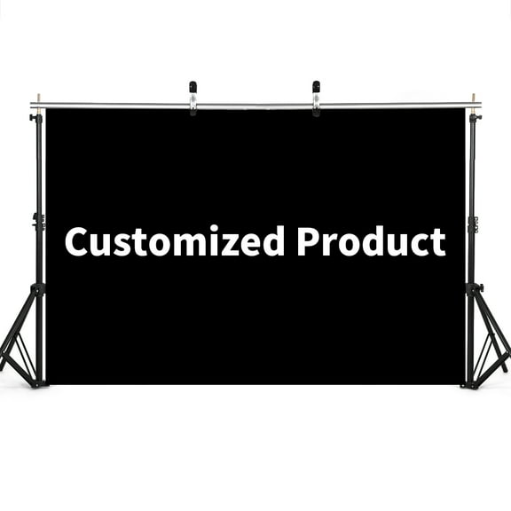 Customized photography background for birthday party