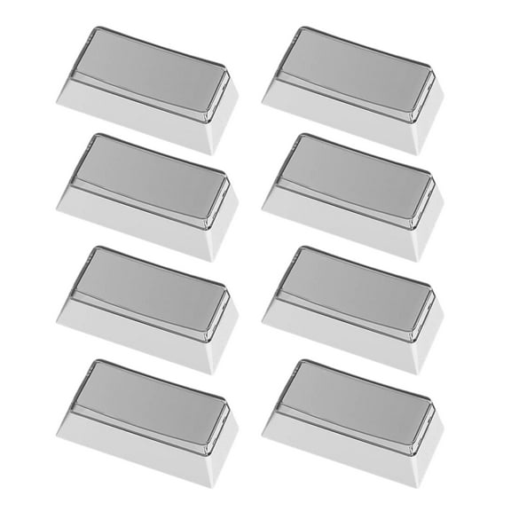 Customizeds PBTs Blanks Keycaps Original Height 2Us Height Not Print Key Covers Replacement for Mechanical Keyboards