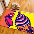 thumbnail image 1 of Customs Rugs, Modern Rug, Woman Licking Ice Cream Pop Art Rugs, Trendy Rug, Home Decor Rugs, Abstract Woman Rugs, Accent Rugs, POP ART Rug, 3.3'x6.5' - 100x200 cm, 1 of 7