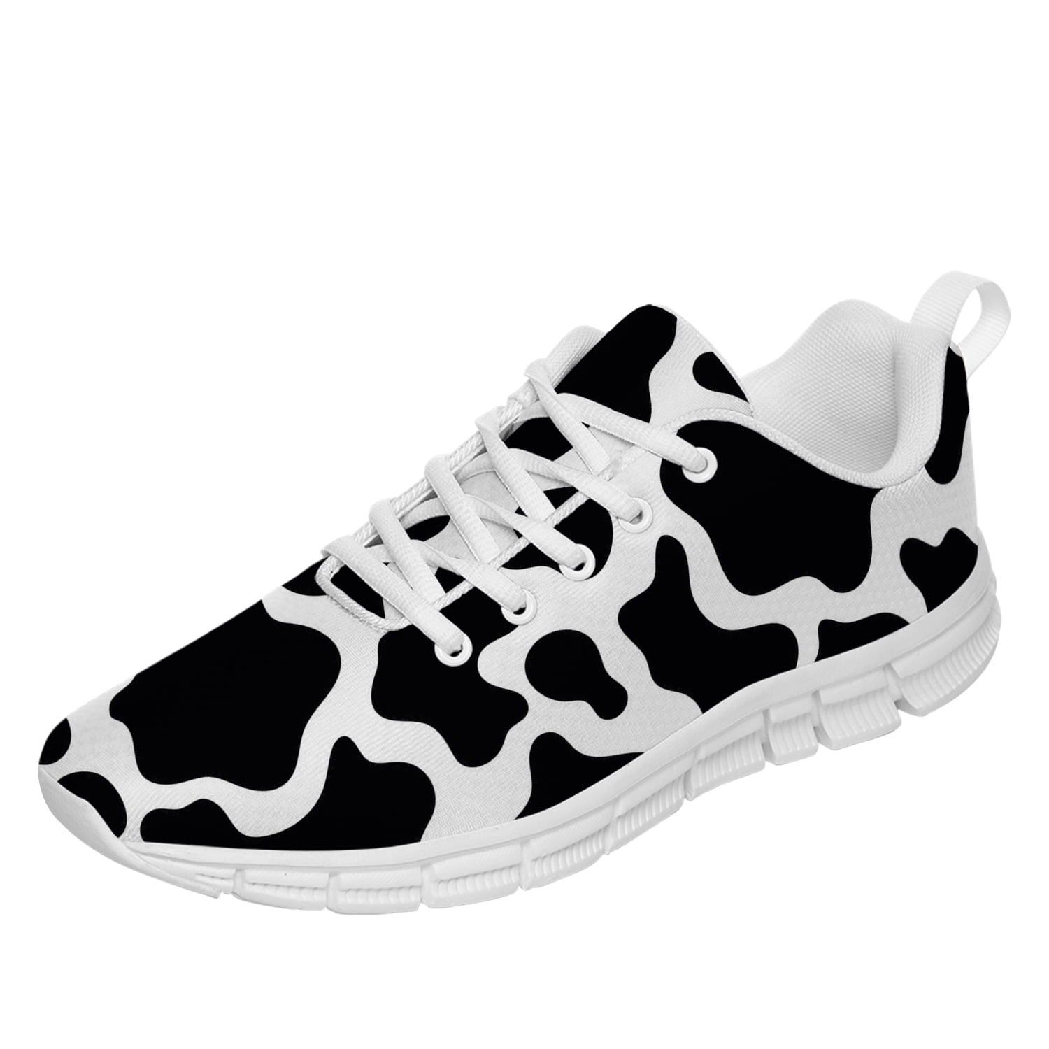 Carrot Face Pattern Print Black Sneaker Shoes For Men Women main image 1