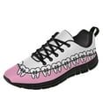 thumbnail image 1 of Customuart Dental Sneakers for Women Running Shoes Casual Sneakers Pink Size 9.5, 1 of 5