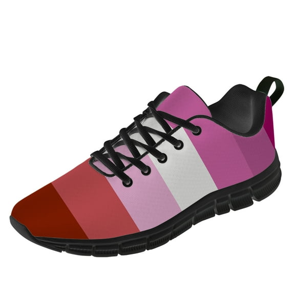 Customuart Lesbians Pride Shoes Womens Running Shoes Casual Sneakers Size 10