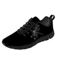 thumbnail image 1 of Customuart Running Shoes for Women Dragonfly Sneakers Black Size 8, 1 of 5