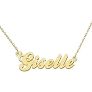 Custon Name Necklace Stainless Steel Pendant Necklace Personalized Pendant Jewelry Gifts For Women[o3508]