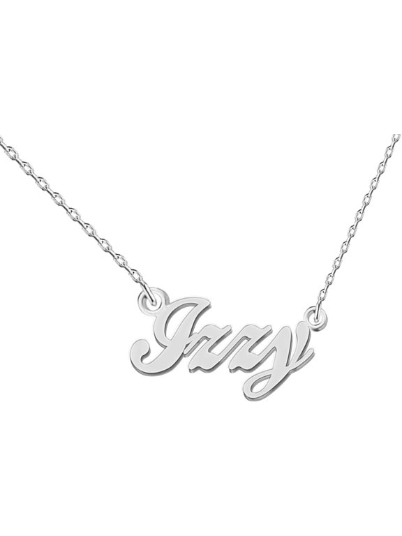Custon Name Necklace Stainless Steel Pendant Necklace Personalized Pendant Jewelry Gifts For Women[o3539]