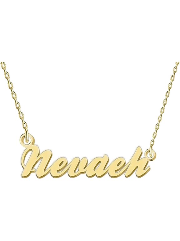 Custon Name Necklace Stainless Steel Pendant Necklace Personalized Pendant Jewelry Gifts For Women[o3555]