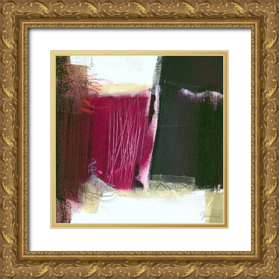 Cusumano, Francesco 15x15 Gold Ornate Wood Framed with Double Matting Museum Art Print Titled - Sfondo I
