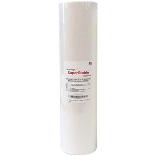 Wash-Away Water Soluble Stabilizer 9 inch x 25 Yard Roll. SuperStable Embroidery