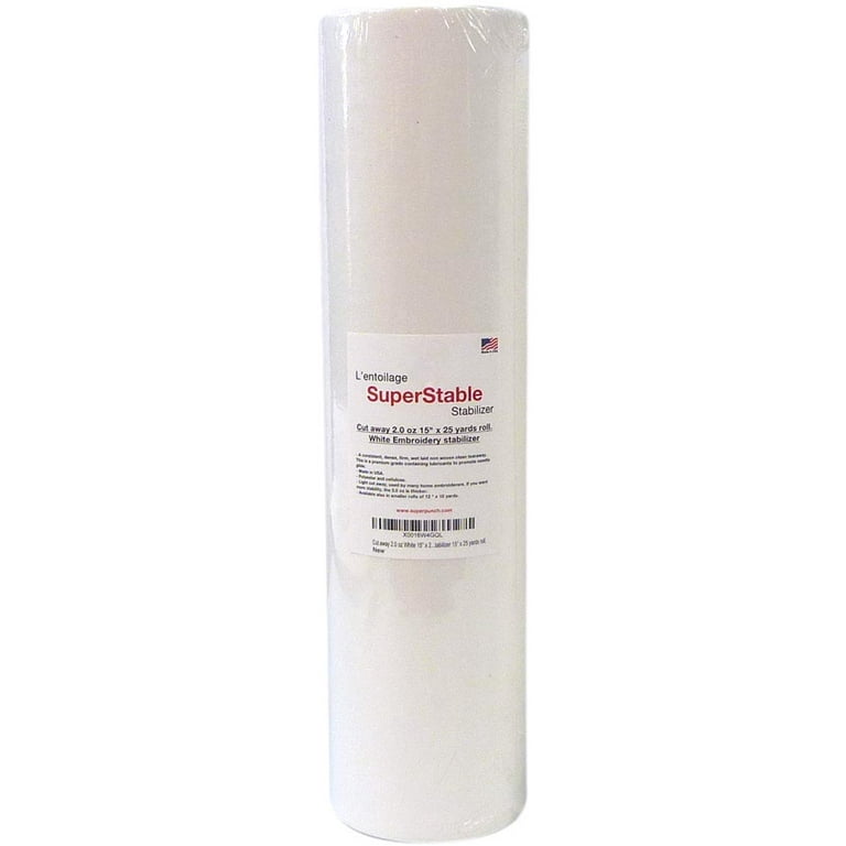5 Meters White Tear Away Stabilizer Embroidery Stabilizer