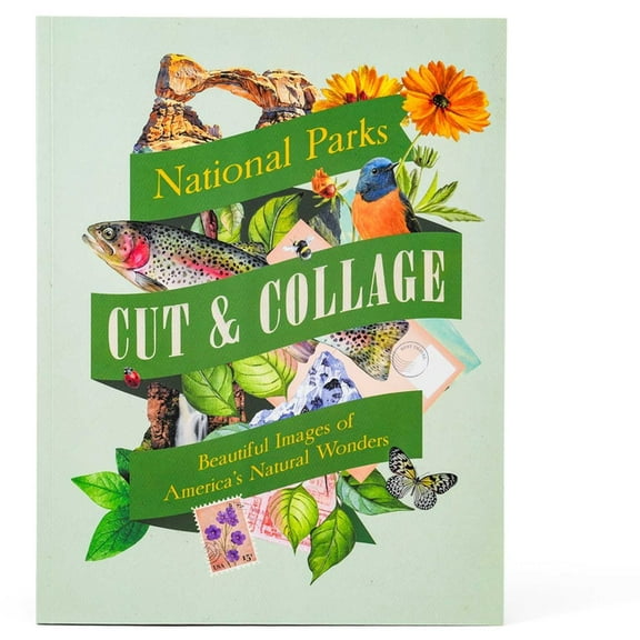 Cut & Collage National Parks: Beautiful Images of America's Natural Wonders, (Paperback)