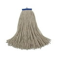 thumbnail image 1 of Boardwalk BWK724CEA Cotton Lie-Flat 24 oz. Cut-End Wet Mop Head - White, 1 of 8