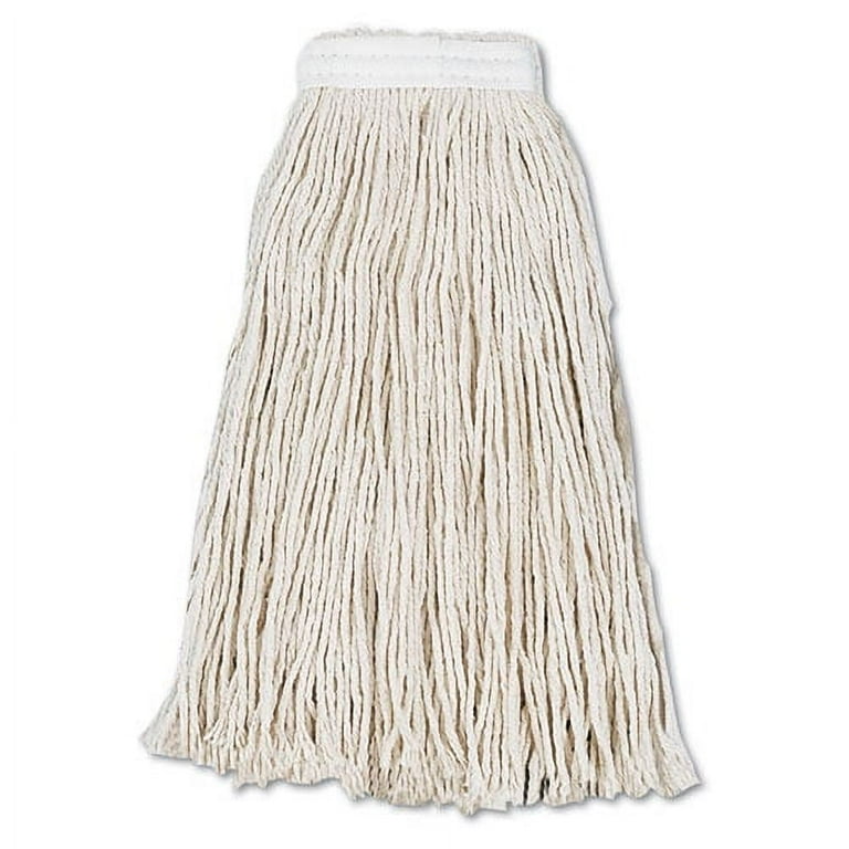 Cut-End Wet Mop Head, Cotton, #16, 1