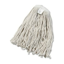 Cut-End Wet Mop Head Cotton, No. 20, White