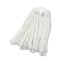 Cut-End Wet Mop Head, Rayon, No. 20, White | Bundle of 2 Each