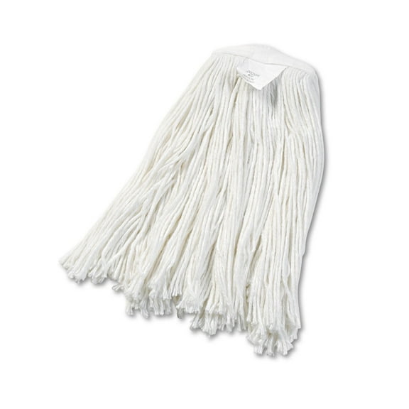 Boardwalk Cut-end Wet Mop Head, Rayon, No. 20, White