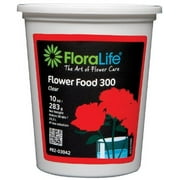 Floralife Crystal Clear Flower Food 300 Powder, 10 Ounce Tub