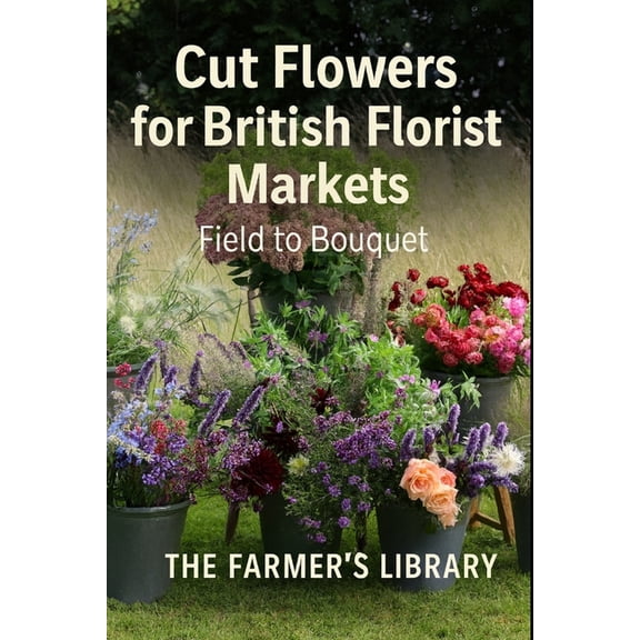 Cut Flowers for British Florist Markets: A Practical Guide to Planning, Growing, Harvesting & Selling Field-Grown Bl, (Paperback)