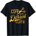 thumbnail image 1 of Cut From A Different Cloth Urban Hip Hop T-Shirt men and women can wear, black, white, gifts, 1 of 4