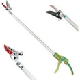thumbnail image 1 of Cut & Hold Long Reach Pole Pruner, 32 Inch Lightweight Tree Trimmer Long handle Pruner, Cuts up to 1/2 Inch, One-Hand Use Garden Pruning Shears for Branches Trimming, Fruit Picking, 1 of 7