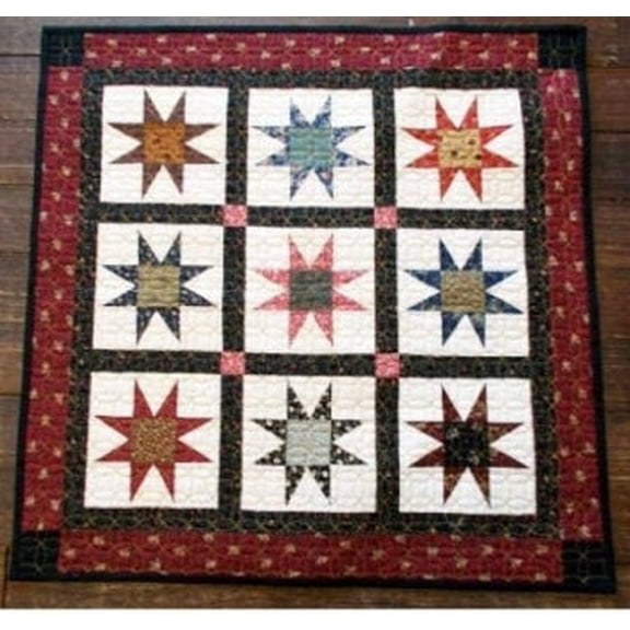 Cut Loose Press - Strippy Stars Mini Clpdhe006 - Quilt In A Day Patterns