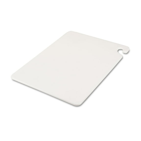 Cut-N-Carry Color Cutting Boards, Plastic, 20w X 15d X 1/2h, White | Bundle of 5 Each
